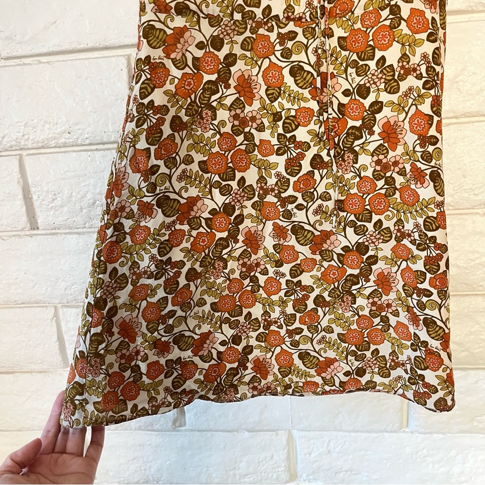 Realisation 100% SILK The Devon in 70s Floral XS - Picture 6 of 10